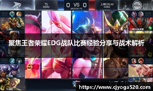 聚焦王者荣耀EDG战队比赛经验分享与战术解析